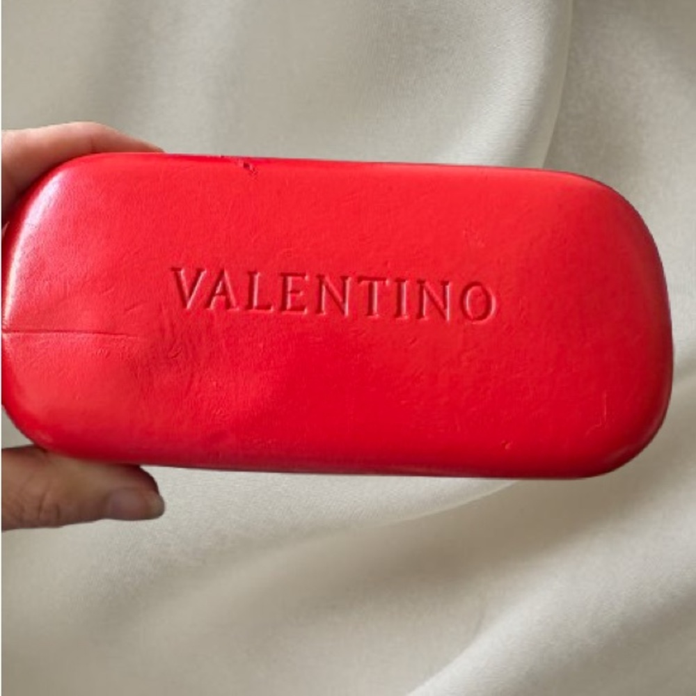 Valentino Bold Red Eyewear Case